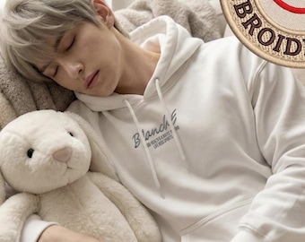 Sudadera con capucha Love and Deepspace Xavier / Sudadera bordada / Merchandising de Love and Deepspace / Sudadera con capucha gamer boyfriend / Ropa de cosplay sutil