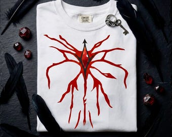 Sylus Love and Deepspace T-shirt - Abyssal Sovereign - Comfort Colors t-shirt - Mysig spelpresent - Lads Merch
