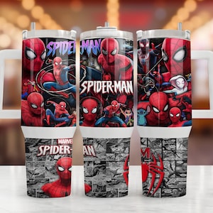 Superhero 40oz Tumbler Wrap PNG, Comic Hero Tumbler Design, 40oz Stanley Wrap, Action Tumbler Sublimation, Digital Download