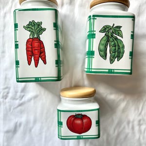 Vegetable Canister Set