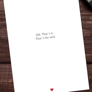 Funny Birthday Card Printable Sarcastic Digital Download for Friends or Adults
