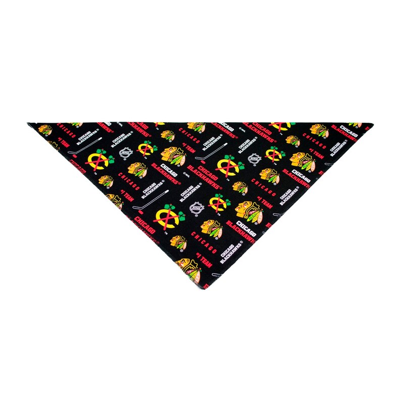 Chicago Blackhawks Dog Bandana Etsy