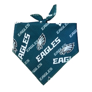 Philadelphia Eagles Dog Bandana (a standard tie-on bandana)