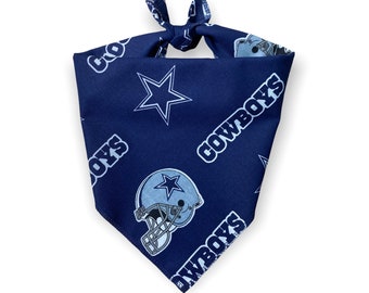 Dallas Cowboys Dog Bandana (standard tie-on bandana)
