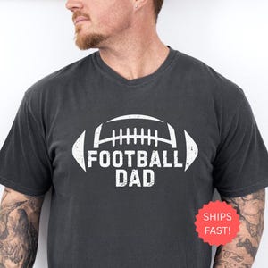Personalized Football Dad Shirt, Custom Football Team Name Tee, Game Day Family Matching Shirt, Football Fan Gift, Sports Dad Top