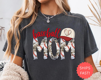 Comfort Colors® Baseball Mama Shirt, Mothers day Gift For Baseball Mom, Gift For Baseball Lover Mom Shirt, Mothers Day Shirt,Baseball Season