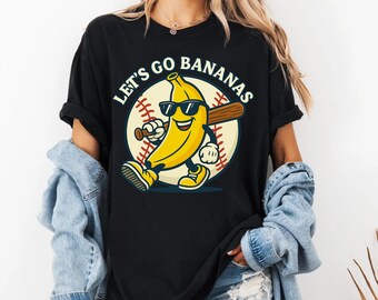 Comfort Colors Lets Go Savannah Bananas Shirt, Funny Baseball