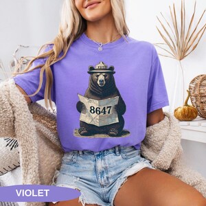 8647 FDT-skjorta, Comfort Colors® FDT-björnskjorta, Skydda vår nationalpark-t-shirt, Anti-Trump-skjorta, Motstå-skjorta, Miljömedvetenhet bild 8