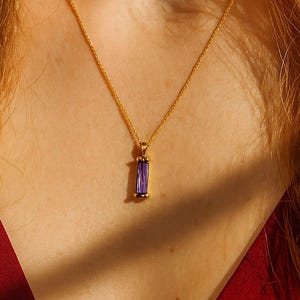 Amethyst Necklace, Healing Necklace, Healing Energy, Amethyst Pendant, Gemstone Pendant, Crystal Necklaces, Handmade Necklace, Gift for Her
