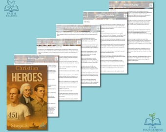 Christian Heroes - Stage 5 - Bundle Pack