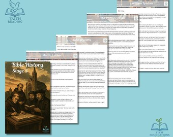 Bible History - Stage 5 - Bundle Pack
