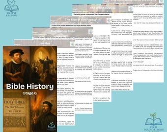 Bible History - Stage 6 - Bundle Pack