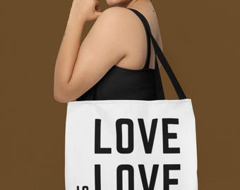 Bolsa de mano Love Is Love