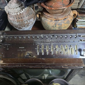 Antique 1913 MADAS Mechanical Calculator: Rare Swiss Engineering Collectible
