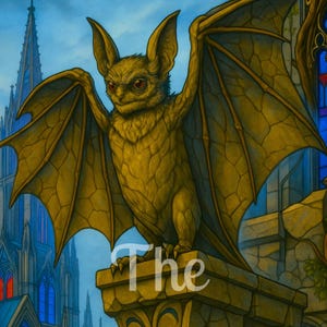 Aldric Fantasy Gargoyle | Dark Gothic Creature Art | Printable Wall Decor | Digital Download