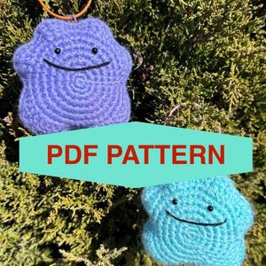 Ditto Häkelanleitung, PDF, anfängerfreundlich, Amigurumi Plush Pattern