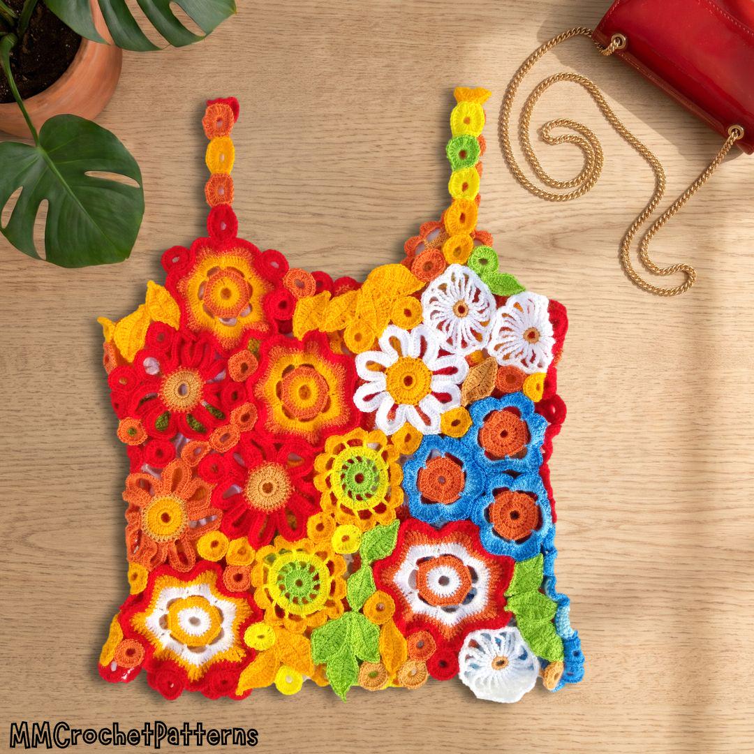 Irish Crochet Top Pattern