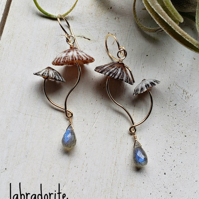 Mushroom Earring Duo Set main image 1