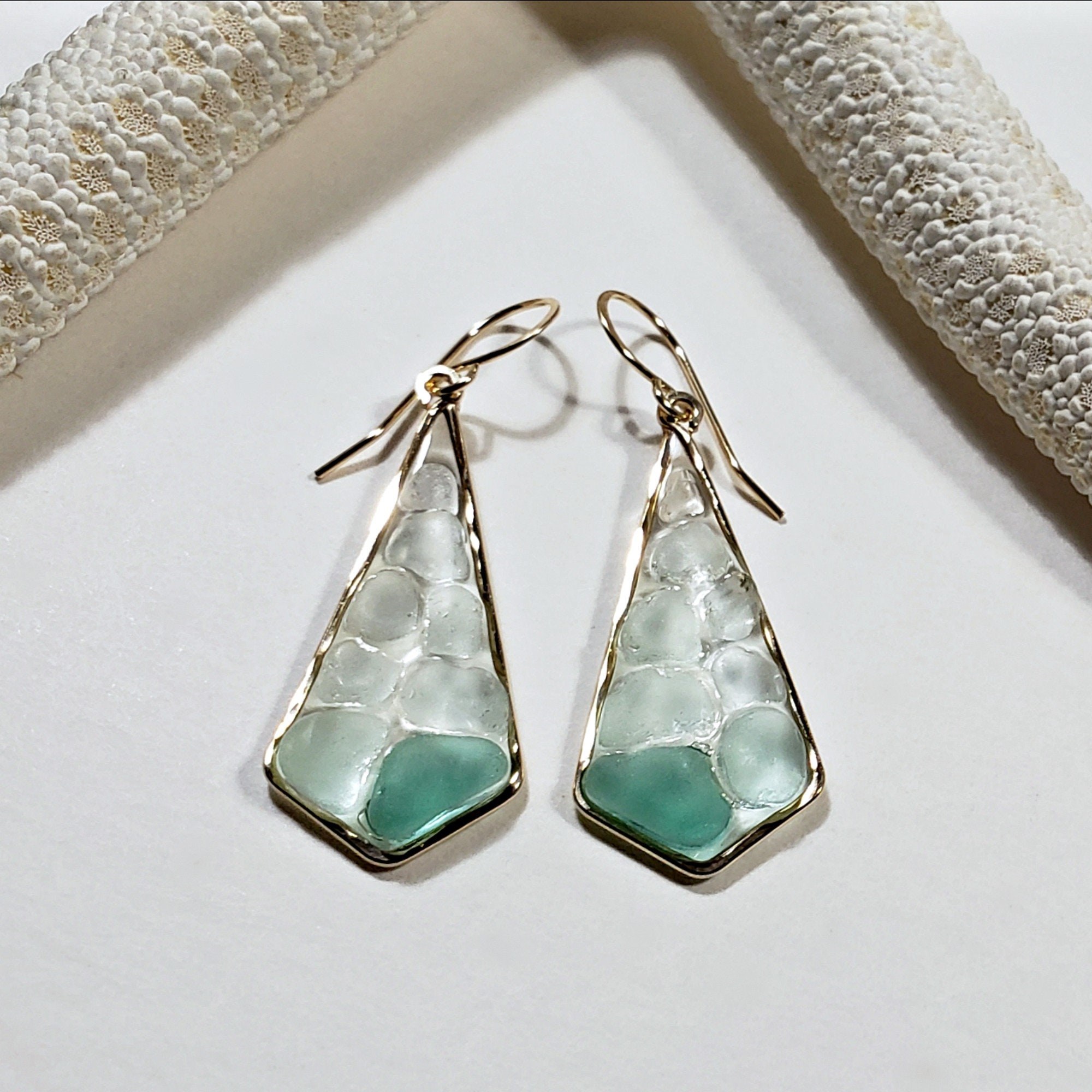 アクセサリー Mame Organic motif Glass Earrings clear Organic motif Glass Earrings - clear - Mame Kurogouchi