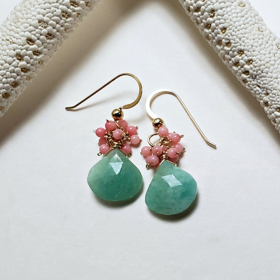 Etsy clearance coral earrings
