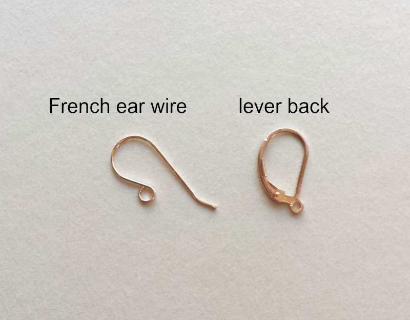Upgrade Your Ear Wires to Lever Backs May only be purchased | Etsy