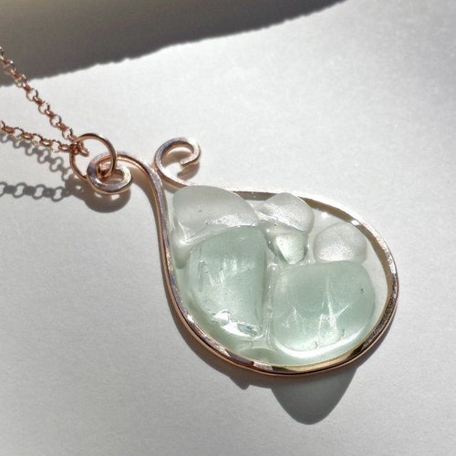 ロング ピーチ コーラル ネックレス ハワイ Bella Anela #273 BellaAnelaJewelry - Etsy