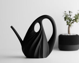 Regadera extraterrestre impresa en 3D: decoración vegetal moderna