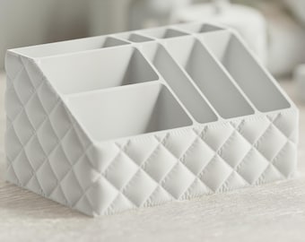 Minimalist Makeup Organizer – 3D Printed Vanity Storage for Brushes, Lipsticks & Beauty Essentials