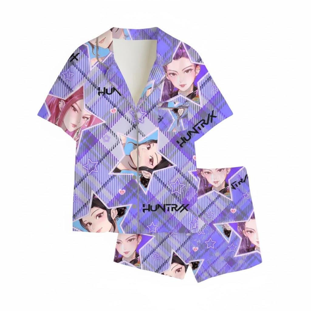 Discover Huntrix Pajama Set, Huntrix Star Boy Pajama Set, KPOP Girls Sleepwear