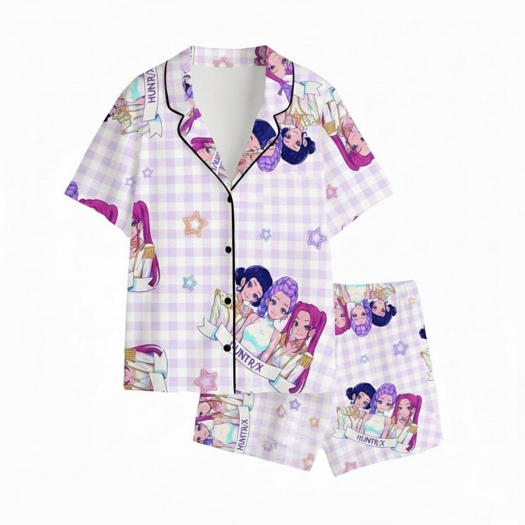 Discover Kpop Anime Pajama Set, Girl Group Youth Pajama Set, Kpop pajamas
