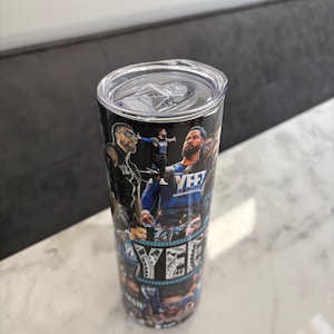 Uso Yeet Wrestling 20oz steel tumbler