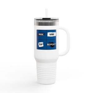 Indoor Cycling Water Bottle | Spin Class Tumbler | Soul Cycle Gift | Motivational Ride Cup | Spinning Enthusiast Mug | Hydration for Cyclist