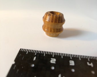 Lathe Turned Bead - Hedge Apple