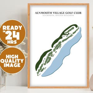 Custom Golf Course map, Any golf Map, Father's Day Gift, Christmas Gift, Gift for golfers, Digital copy only