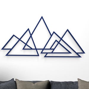 Mountain Wooden Hanging, Mountain Wood Wall Art, Wood Mountain Wall Decor, Wood Mountain Decor, Mountain Decor Wall Art, Mountain Hanging