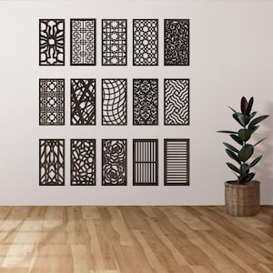 Couvercle d'aération en bois, Couvercle de retour d'air personnalisé, Revêtements d'aération en bois pour la maison, Couvercle d'aération découpé au laser, Couvercle d'aération en bois sur mesure, Panneaux de ventilation pour maison
