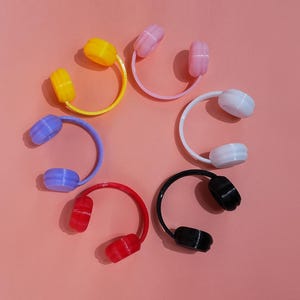 Casque Labubu mignon – Mini casque imprimé en 3D pour poupées Labubu de génération 1/2/3, cosplay Labubu, accessoires Labubu