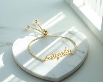 Custom Name Bracelet | Stainless Steel