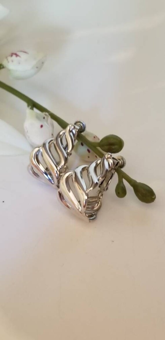 NAPIER Ribbon Earrings, Ribbon Loop Pattern, Ribb… - image 6