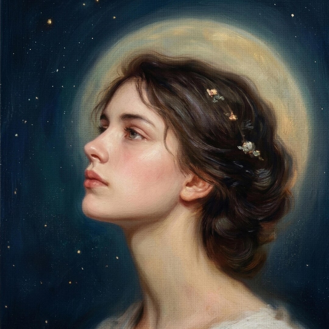 Custom Woman Portrait From Photo Handpainted ORIGINAL Oil Painting on ...