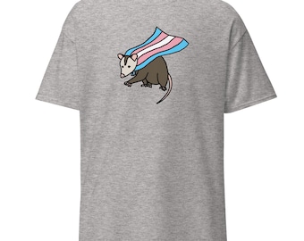 Camiseta Trans Possum: Camiseta Unissex do Orgulho LGBTQ