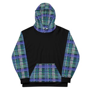 Gay Masculine Pride geruite sweater – gezellige LGBTQ+ unisex hoodie