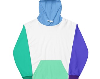 Gay Masculine Pride Color Block Sweatshirt – Cozy LGBTQ+ Hoodie
