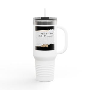 Insulated Travel Mug with Inspirational Quote, 40oz Thermal Coffee Cup, Travel Beverage Container for Adventurers, Self-Care Gift for [...]