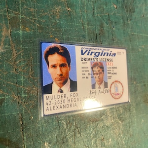 Fox Mulder licentie nep kostuum rijden gelamineerd cosplay xfiles