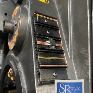 Heatsink Proton Pack Mod Part Prop Replica Ghostbusters Afterlife GB