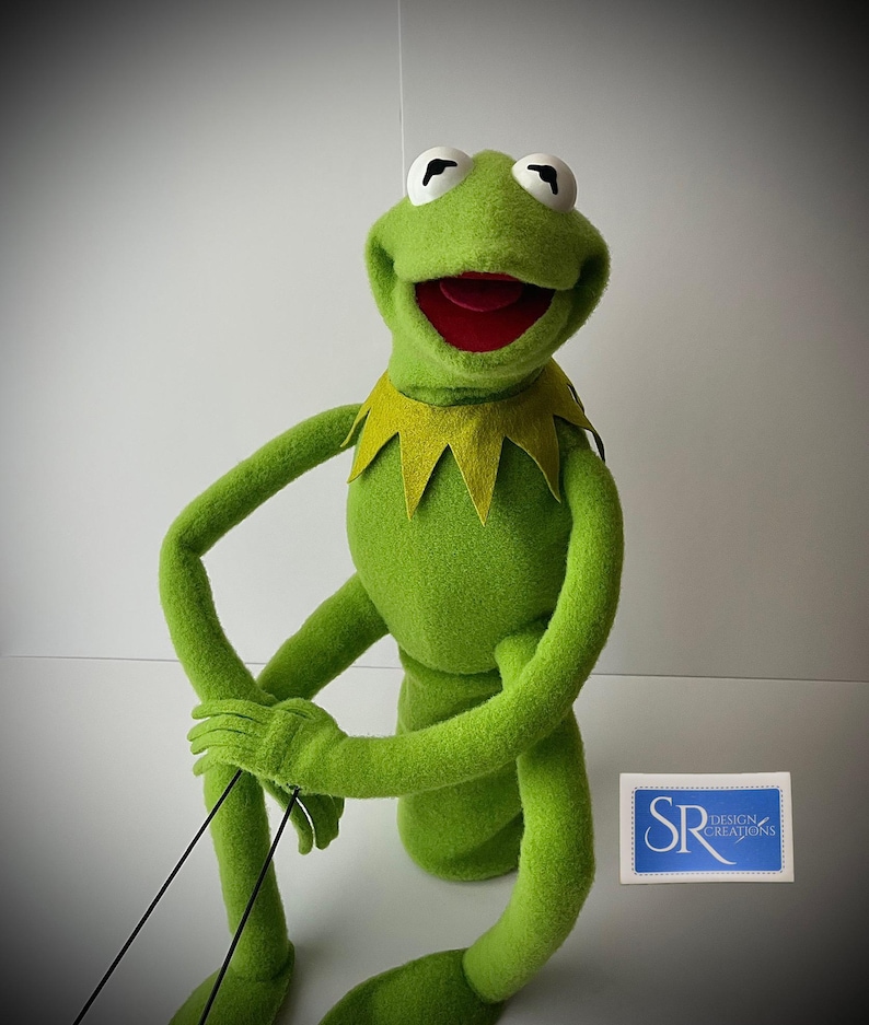Kermit Rods Made to Order Kermit Inspired by the Frog Style Puppet Full Body With ...