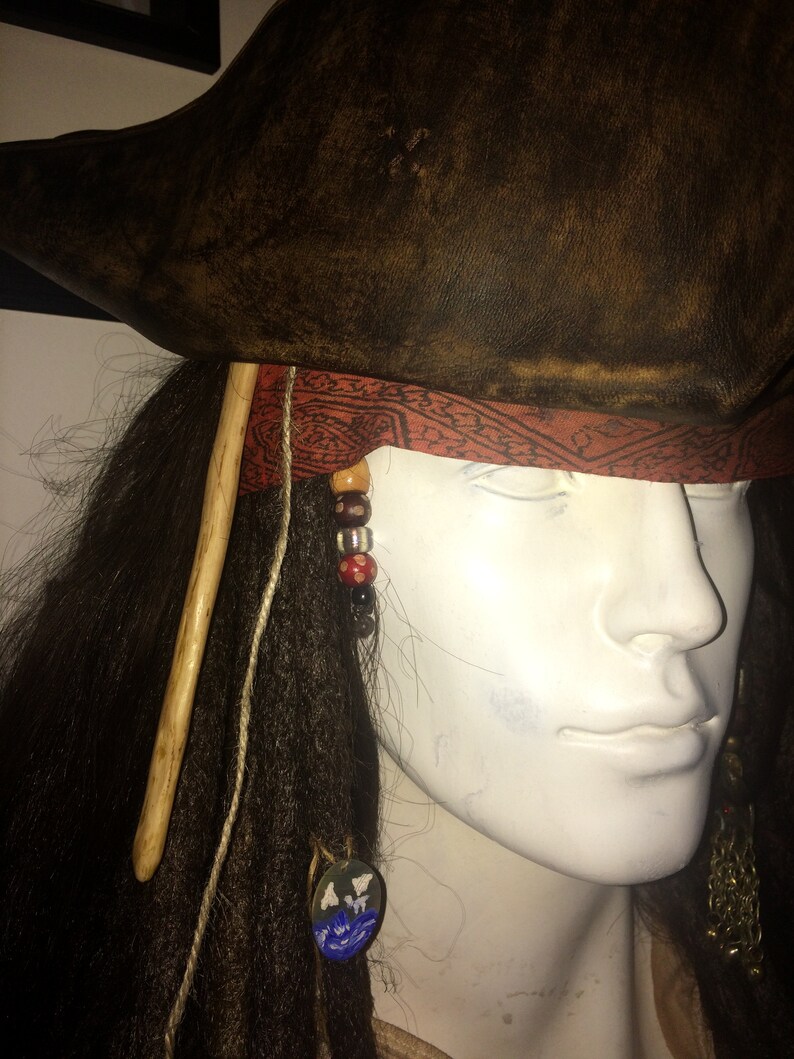 Sail Needle Captain Jack Sparrow fid hair bone replica Etsy