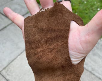 Captain Jack Sparrow Palm Glove Costume Replica Costume Pirate Pirates of the Caribbean Leather Suede