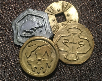 Sea Of Thieves Inspired Coin Bundle Resin Props Plastic Replica Resin Cast Pretend Gaming